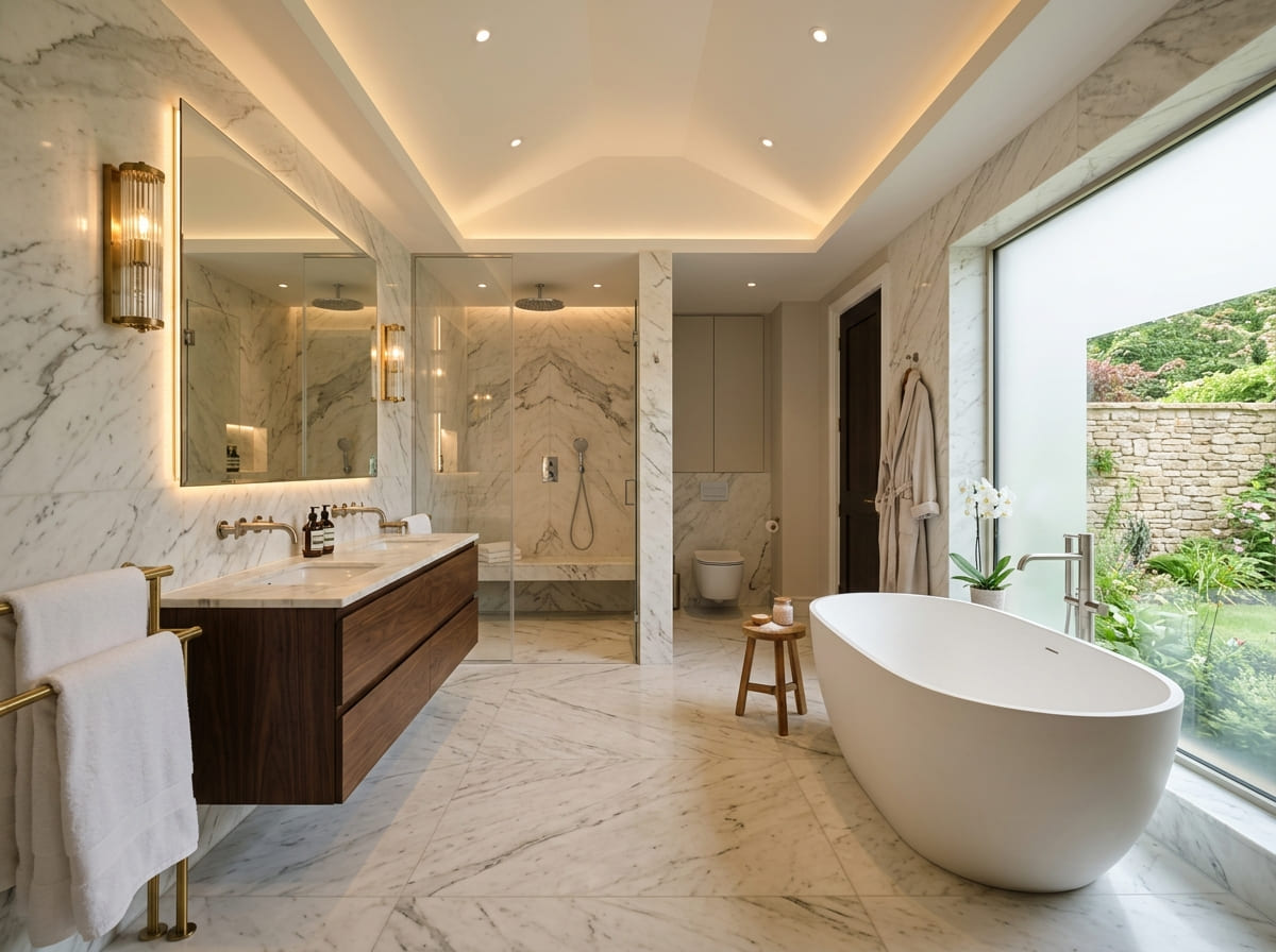 Custom Bathroom Renovation in Old Fort